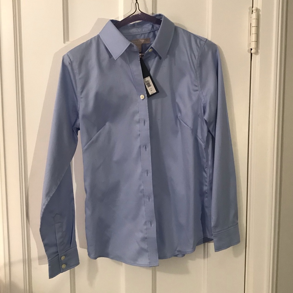 Brand new blue button down.